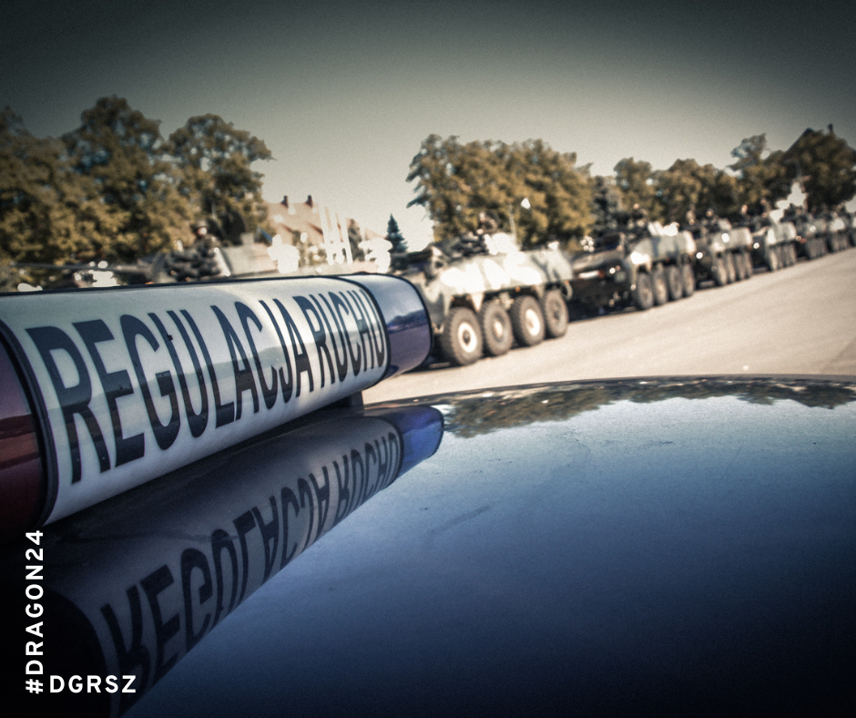 Zdjęcie: Uwaga wzmożony ruch kolumn pojazdów wojskowych!