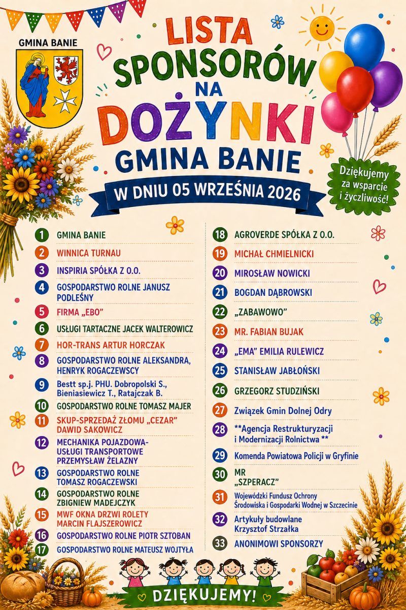 Zdjęcie: DOŻYNKOWY KĄCIK DLA DZIECI!