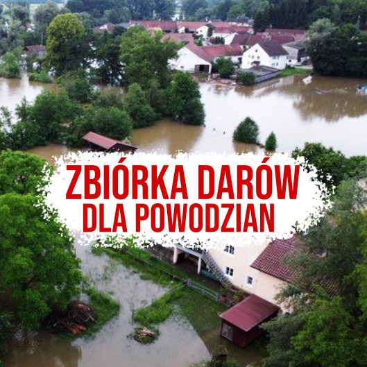 Zdjęcie: Zbiórka darów dla powodzian w Gminie Banie