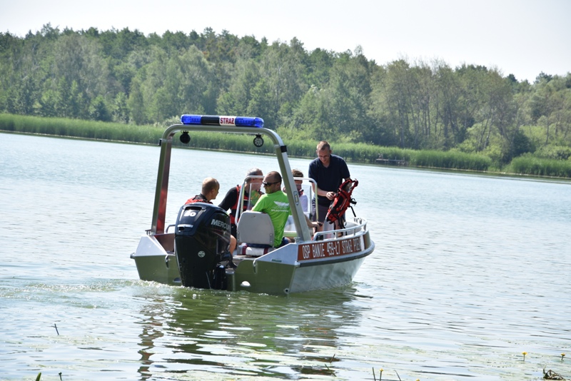 Zdjęcie: Gmina zakupiła łódź dla Ochotniczej Straży Pożarnej w Baniach